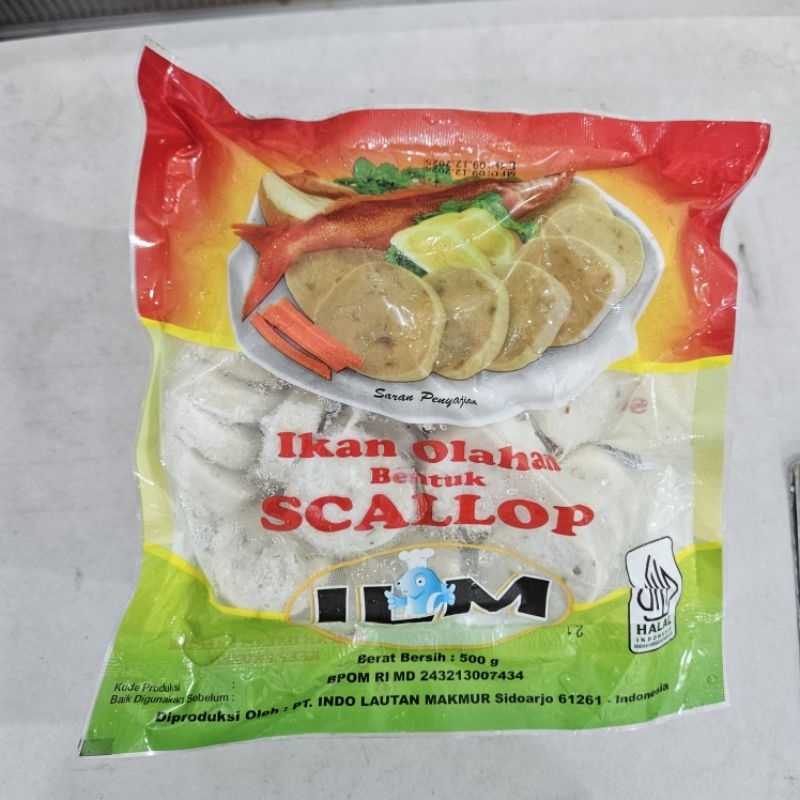 

ilm premium scallop 500g