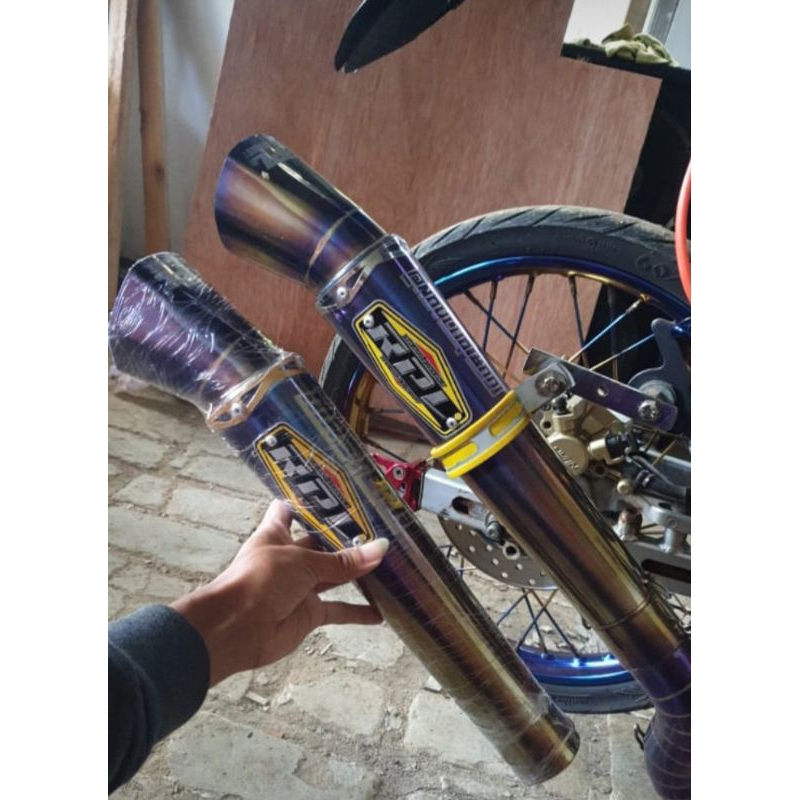 Tabung Knalpot RPL RACING EXHAUST Diamond Paling Gahar