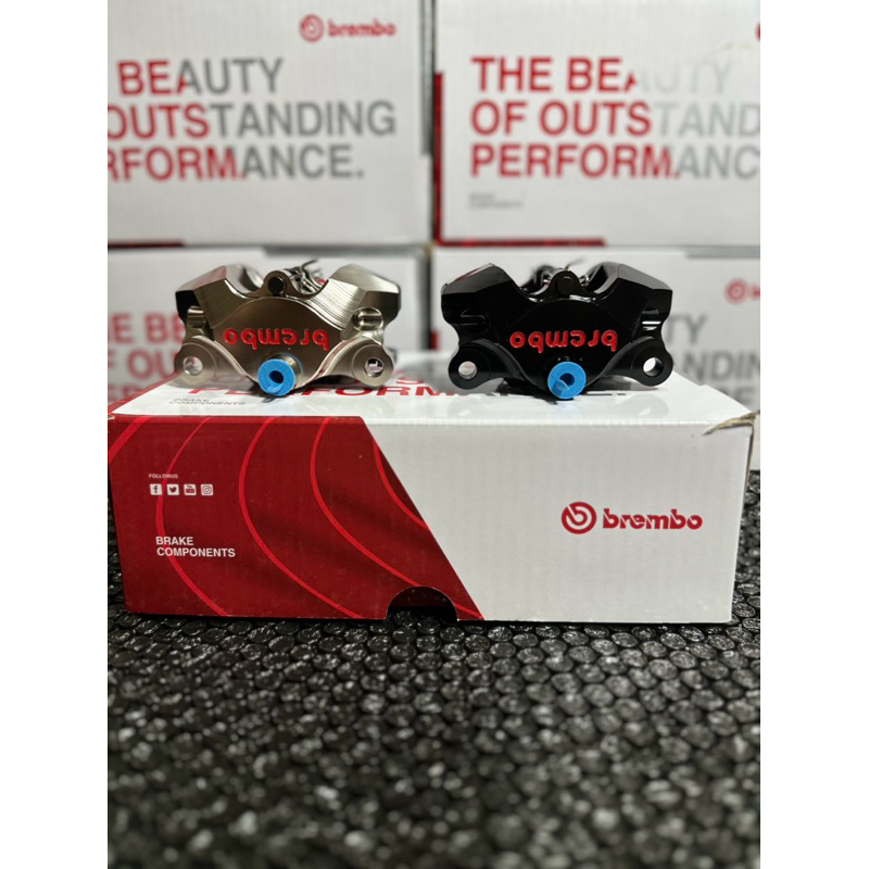 KALIPER BREMBO 2P NICKEL BILLET