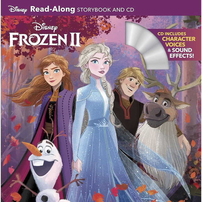 Frozen II Frozen 2 Read-along Storybook And CD