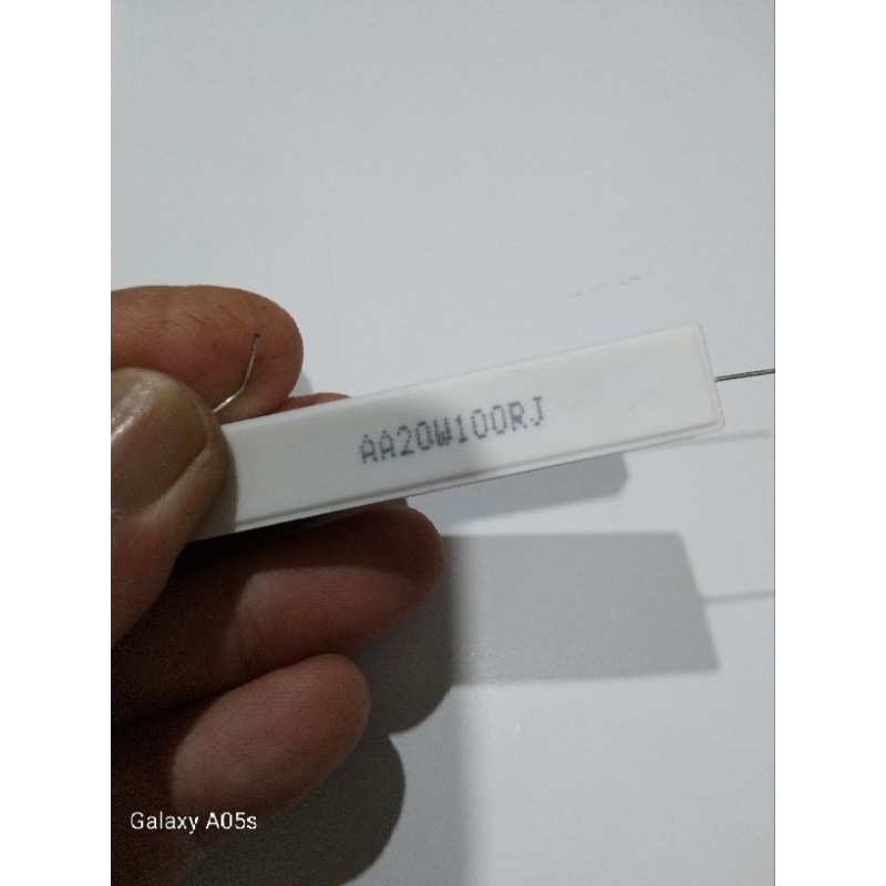 resistor kapur 20watt 100r bagus