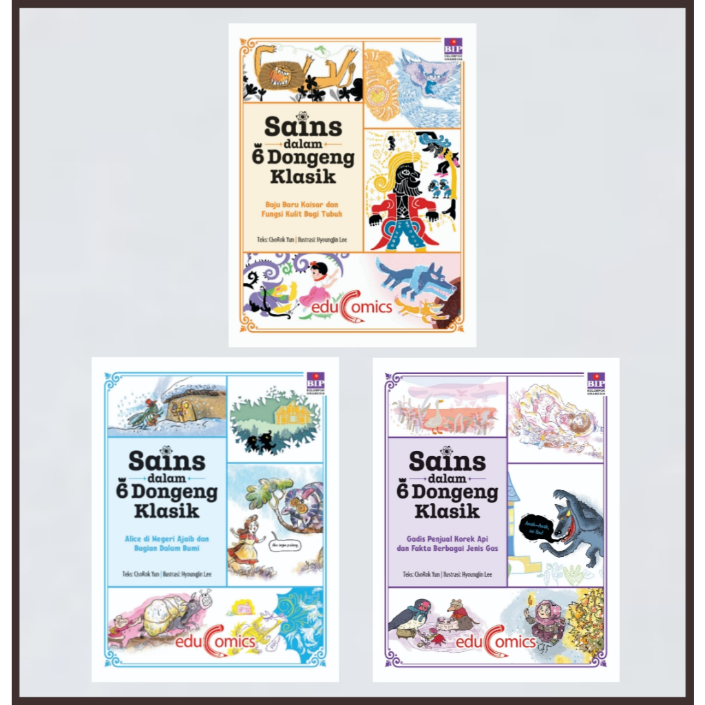 Buku Anak Sains Dalam 6 Dongeng Klasik