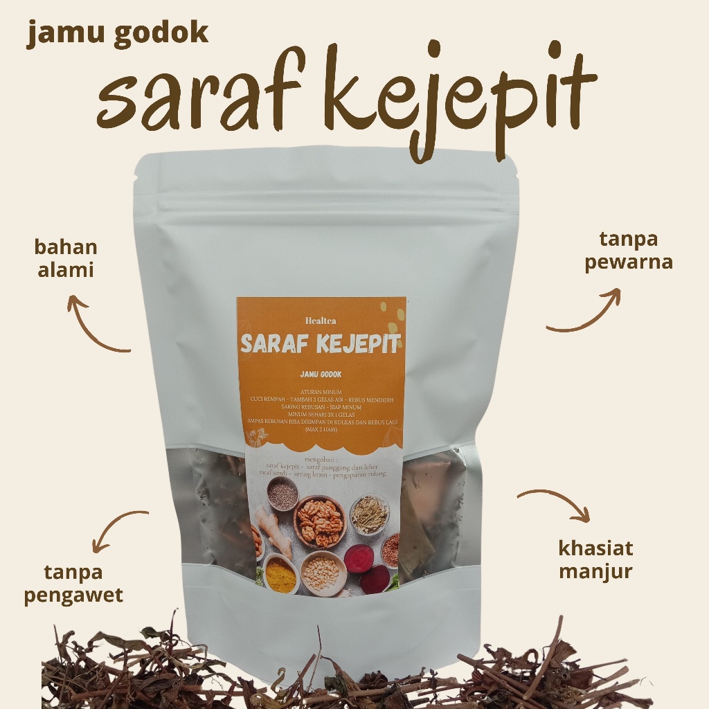 

SARAF KEJEPIT JAMU GODOK TRADISIONAL HERBAL ALAMI