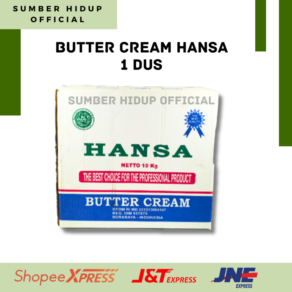 

HANSA BUTTER CREAM 1 DUS 10 KG