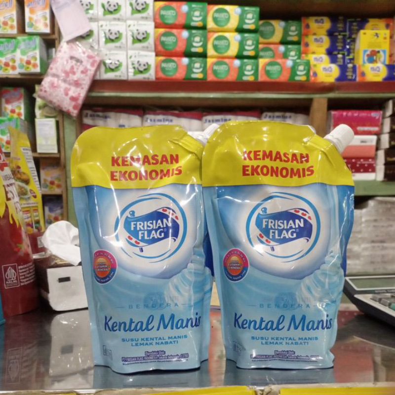 

Susu Frisian Flag poch Kental Manis 545gram