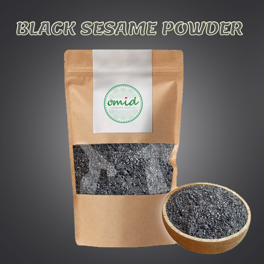 

Organic Black Sesame Seeds Powder | Tepung Biji Wijen Hitam Organik
