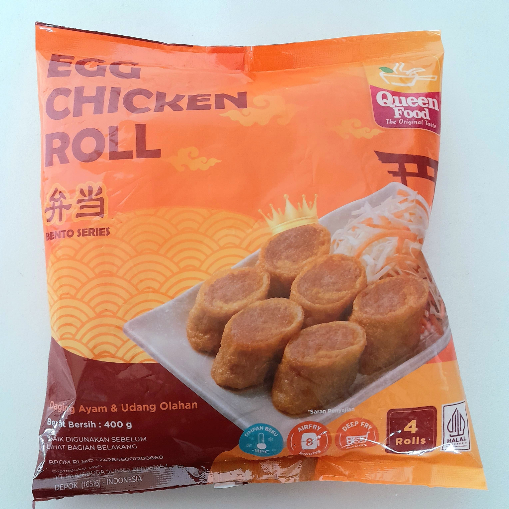 

QUEEN FOOD eeg chicken roll 400gr