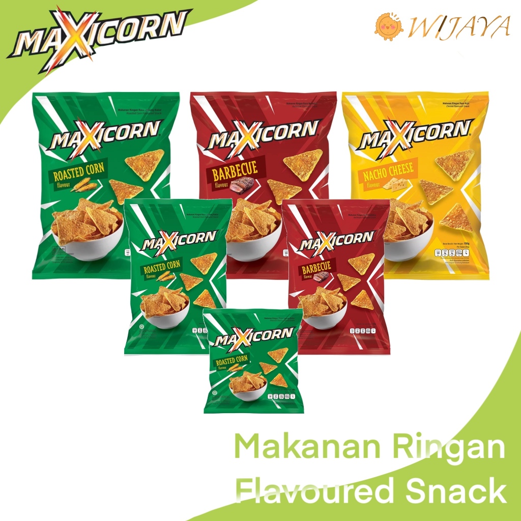 

MAXICORN 140g dan 55g Rasa Jagung Bakar/BBQ