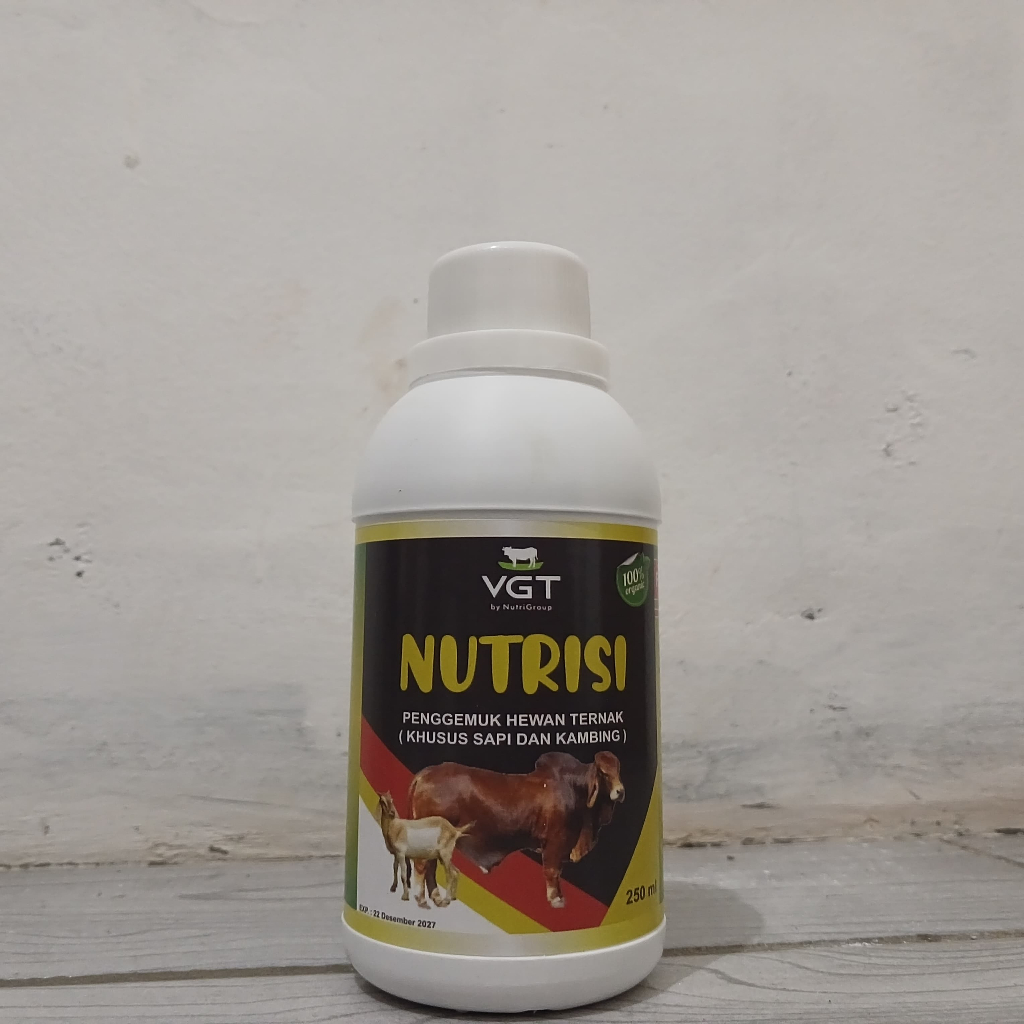 VGT NUTRISI SAPI KAMBING 250ML - vgt sapi penambah ADG insan