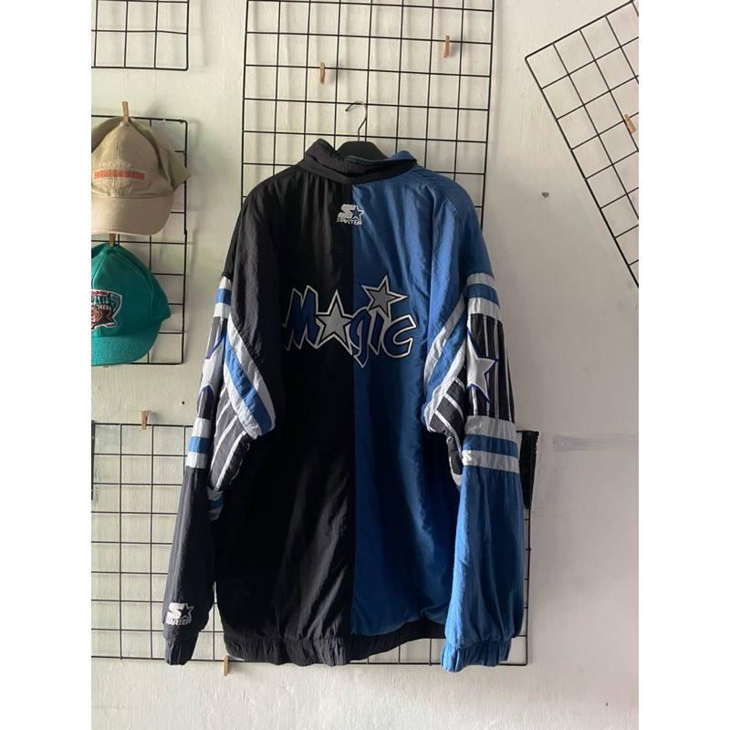 RARE Vtg Jacket NBA BASKETBALL Orlando Magic Full Zip