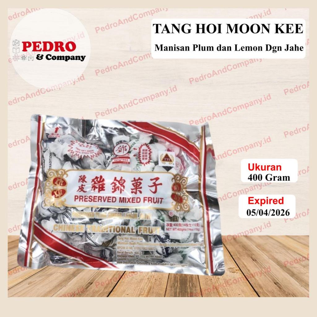

Tang hoi moon kee manisan buah plum & lemon 400 gr preserved mix fruit
