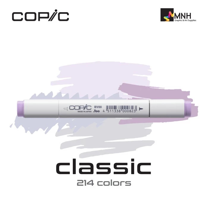 

Copic Marker BV (Blue Violet) Series