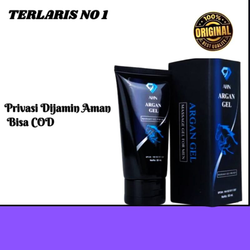 ARGAN GEL Produk pembesar kelamin laki laki sudah BPOM