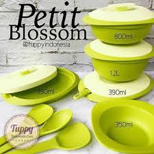 petite blossom  tupperware wadah saji prasmanan