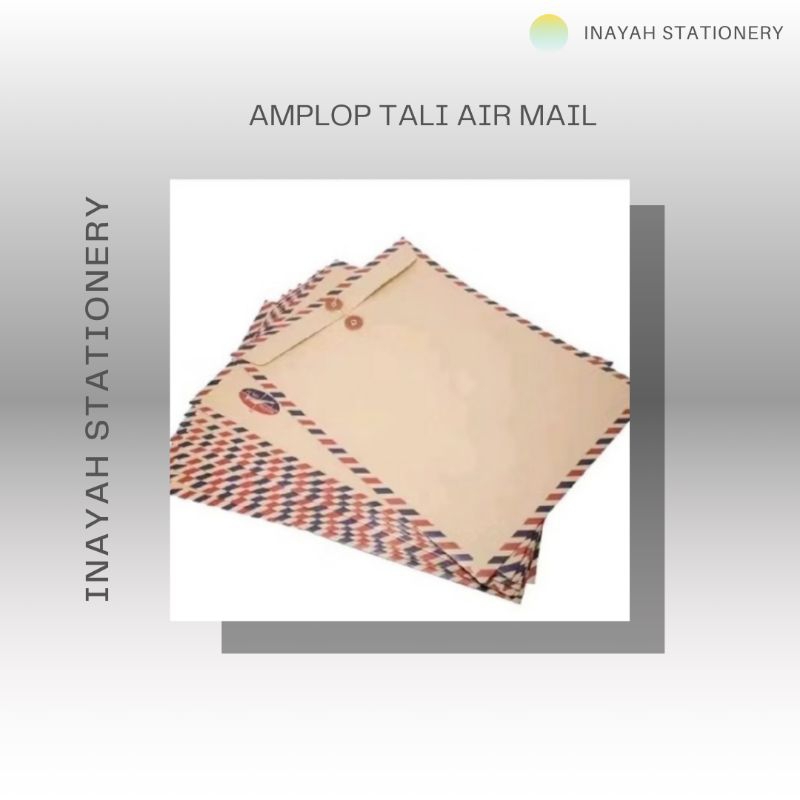

AMPLOP TALI COKLAT ISI 10PCS KUALITAS TERBAIK Kantor Surat