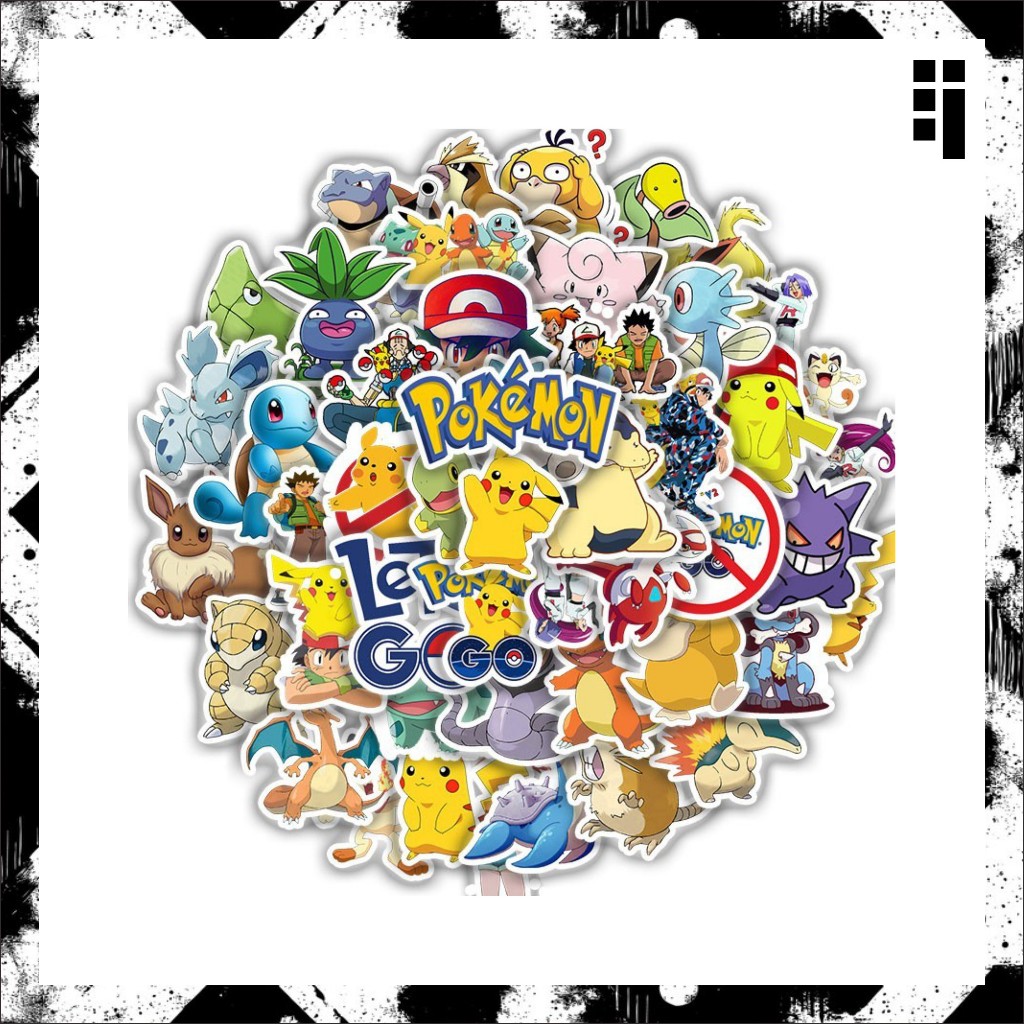 

Stiker Cutting POKEMON Vinyl