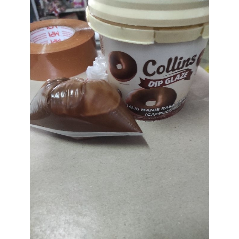 

Collins Dip Glazz Capucino Kemasan Repage [250gr]