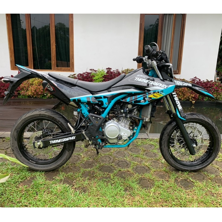 Sticker Decal Yamaha WR 155 Warna Tosca Premium