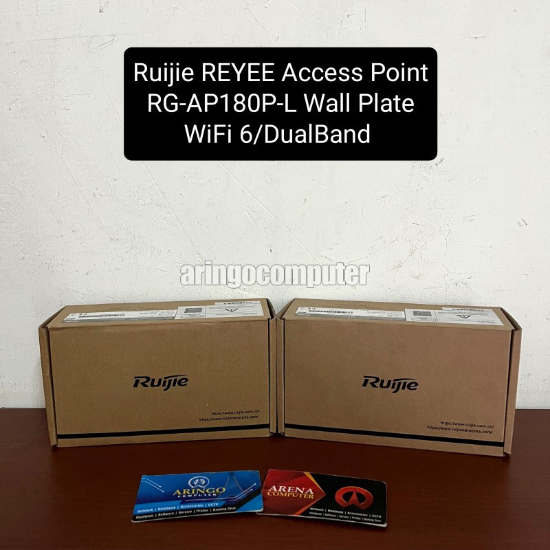 Network (Device) Rui jie REYEE Access Point RG-AP180P-L Wall Plate WiFi 6/DualBand
