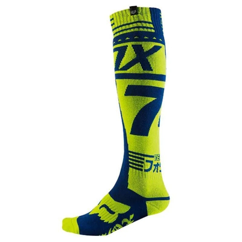 SOCKS FOX RACING FRI THIN FLO NAVY ORIGINAL KAOS KAKI FOX RACING FRI THIN DIVISION FLO NAVY ORIGINAL