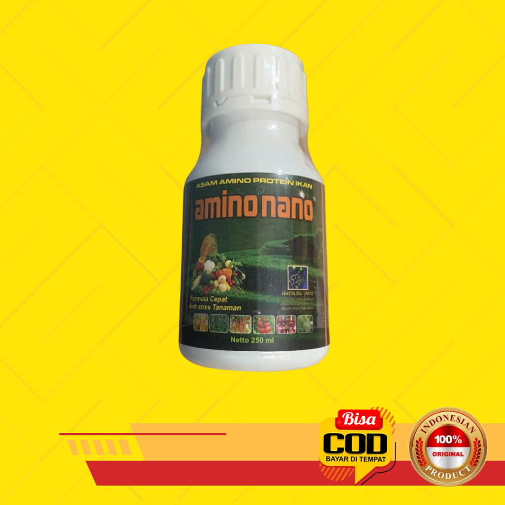 Asam Amino Protein Ikan Amino Nano 250 ML Formula Cepat Anti Stres Tanaman