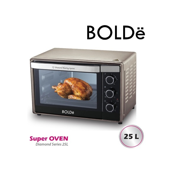 SUPER OVEN 25L DIAMOND BOLDE/Oven Pemanggang Bolde
