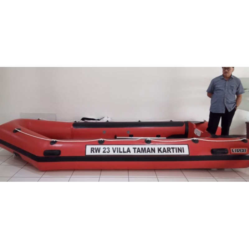 perahu karet robber boat LCR kapasitas 10 Orang Murah