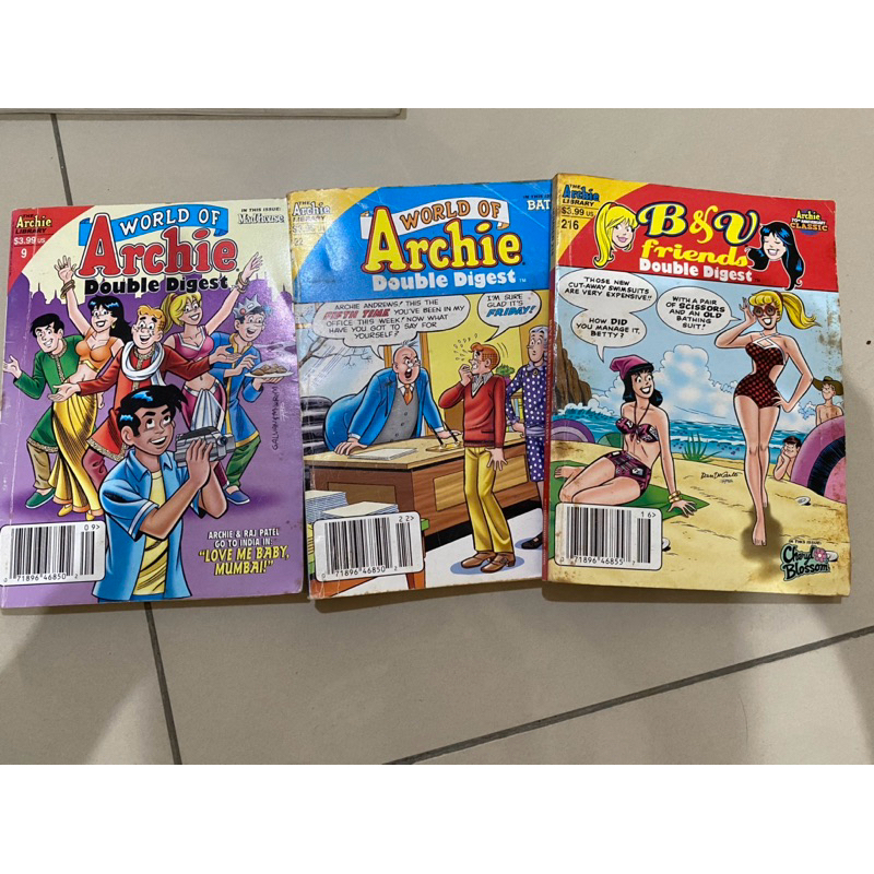 

World of archie double digest B&V friends classics buku komik berwarna archie colorful comics original