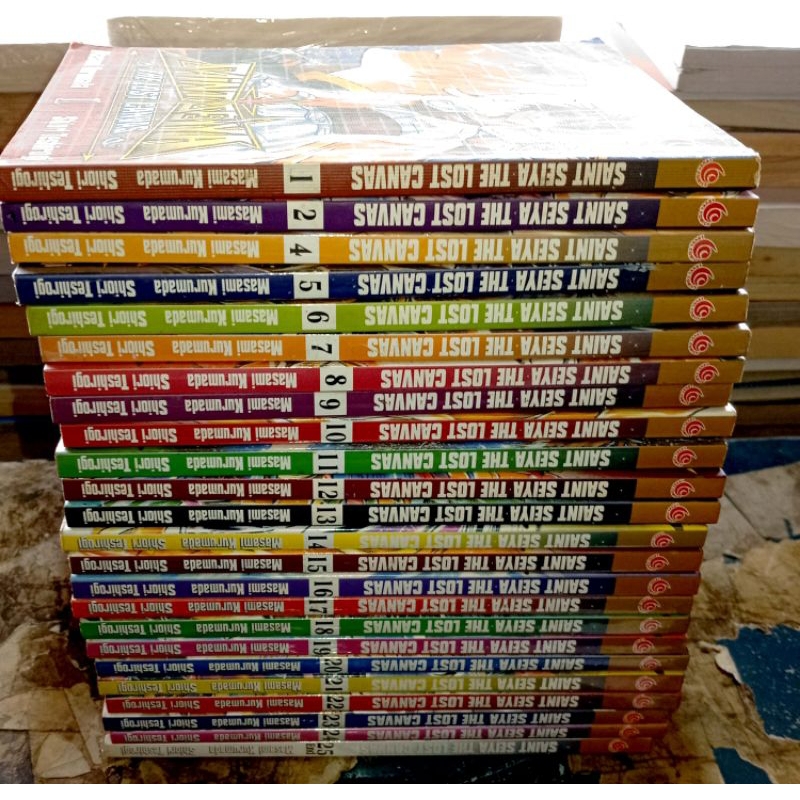KOMIK SAINT SEIYA THE LOST CANVAS 1-25 TAMAT