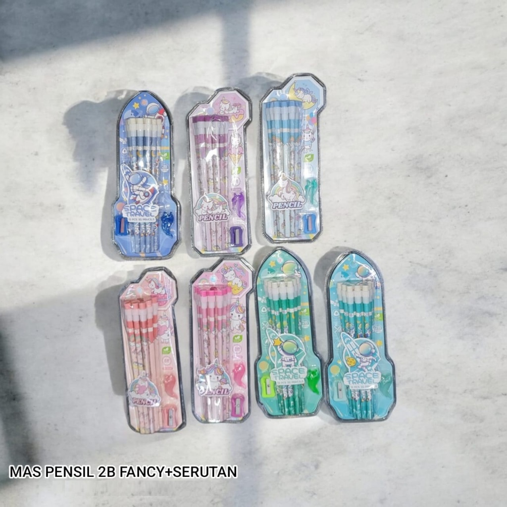 

PENSIL 2B FANCY+SERUTAN