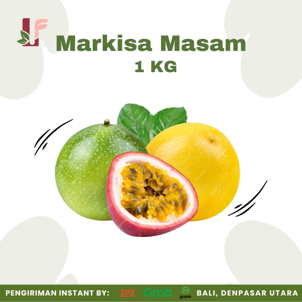 

Markisa Asam / Passion Fruit 1 kg / Liran Farm