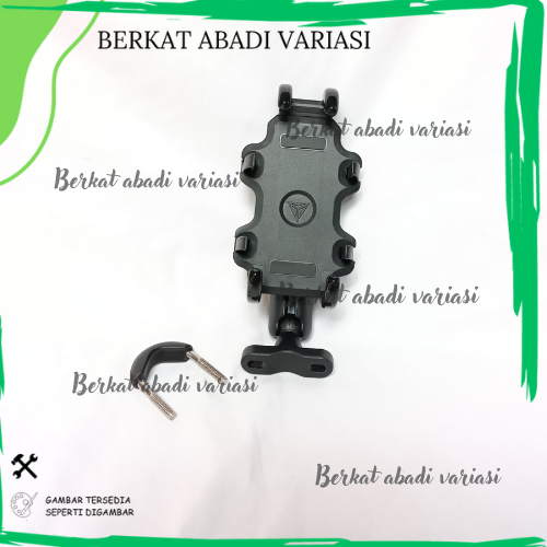 HOLDER HP STANG MOTOR PHONE HOLDER MOTOWOLF PENYANGGA HP GPS UNIVERSAL BRACKET BRAKET BREKET NMAX AE