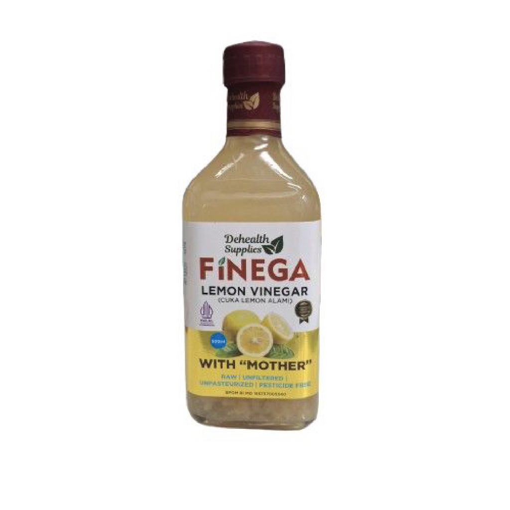 

Finega Lemon Vinegar 500ml / Cuka Lemon Alami