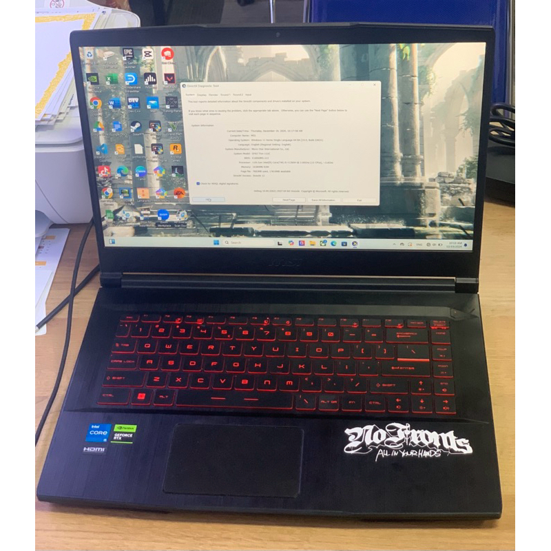 MSI THIN GF63