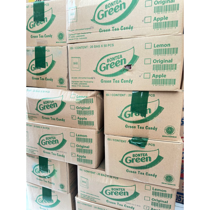 

1dus Permen Bontea isi 20bag ( 20 x 50pc ) 3 varian
