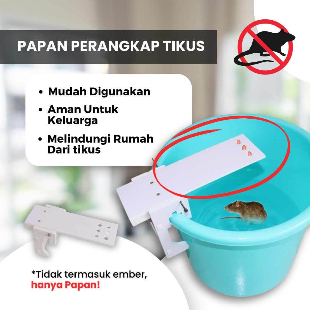 Perangkap Tikus/Papan Perangkap/Pengendali Tikus