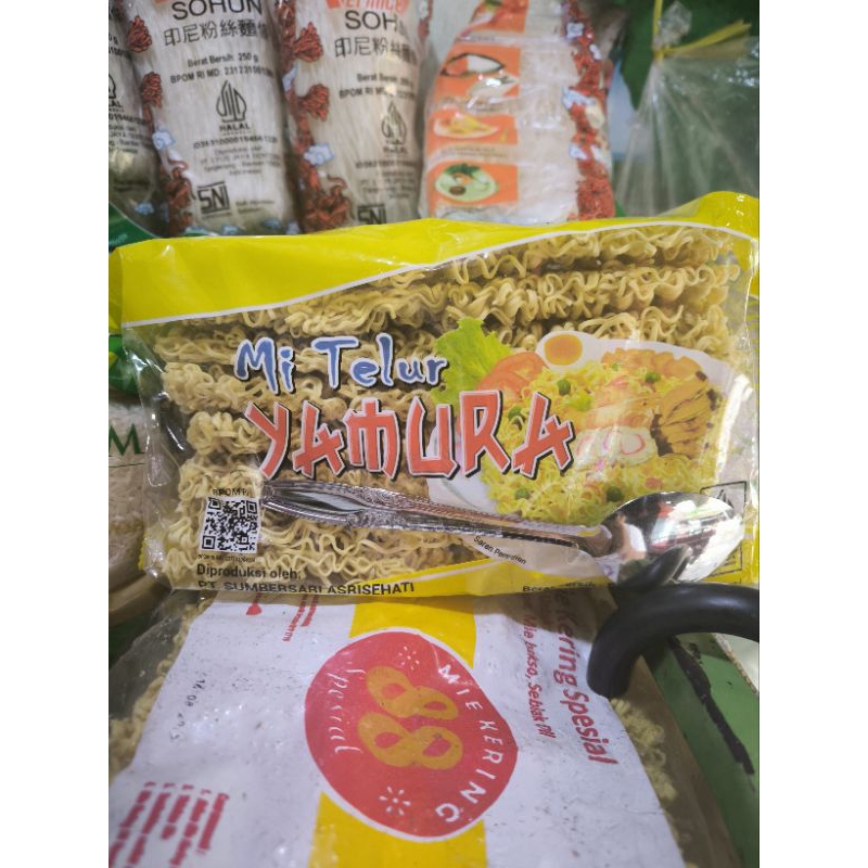 

Mie Telur Yamura 600 Gram isi 16 Keping
