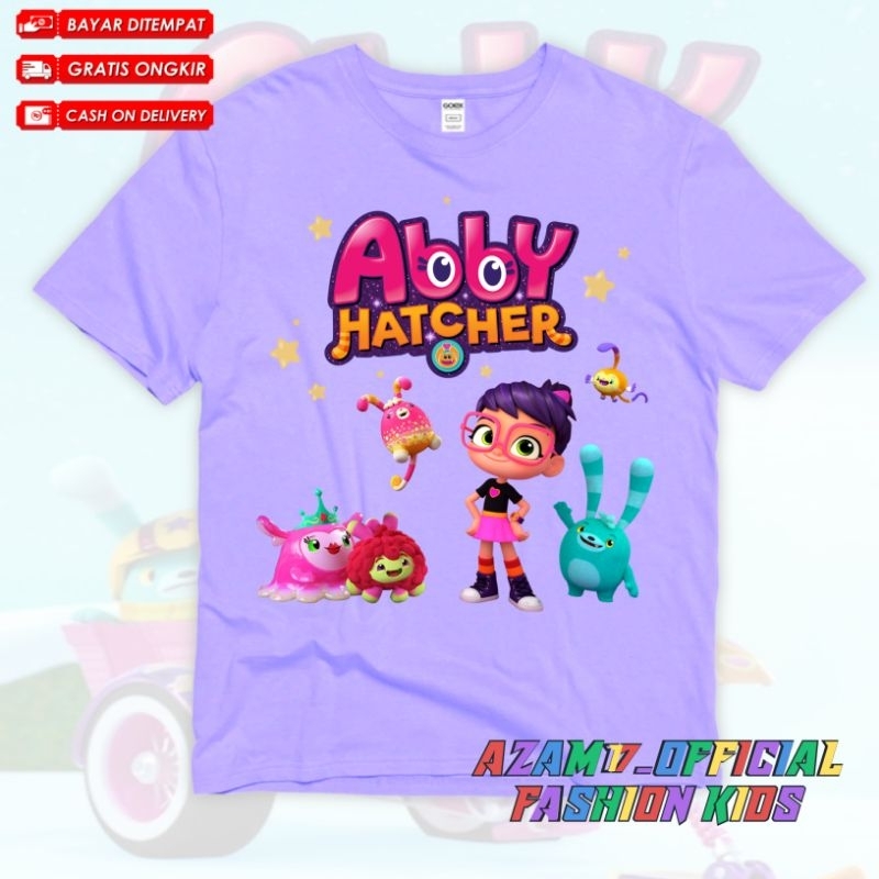 Kaos Anak Baju Anak Abby Hatcher Free Nama / Kaos Tshirt Anak Film Kartun Animasi Anak Abby Hatcher