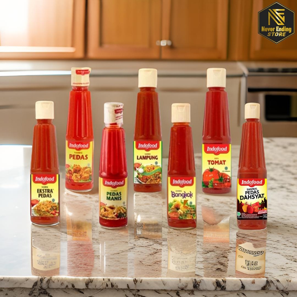 

Saos Sambal Indofood All Variant Botol 135ml