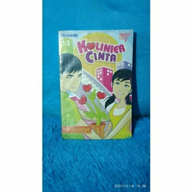 Obral Novel Preloved - Obral Novel Bekas Murah - Obral Novel Teenlit Bekas - Kolinier Cinta by Lewi 