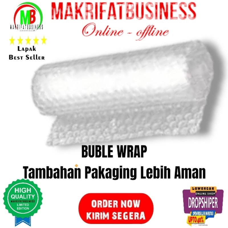 

MAKRIFATBUSINESS PACKING TAMBAHAN UNTUK PENGIRIMAN LEBIH AMAN