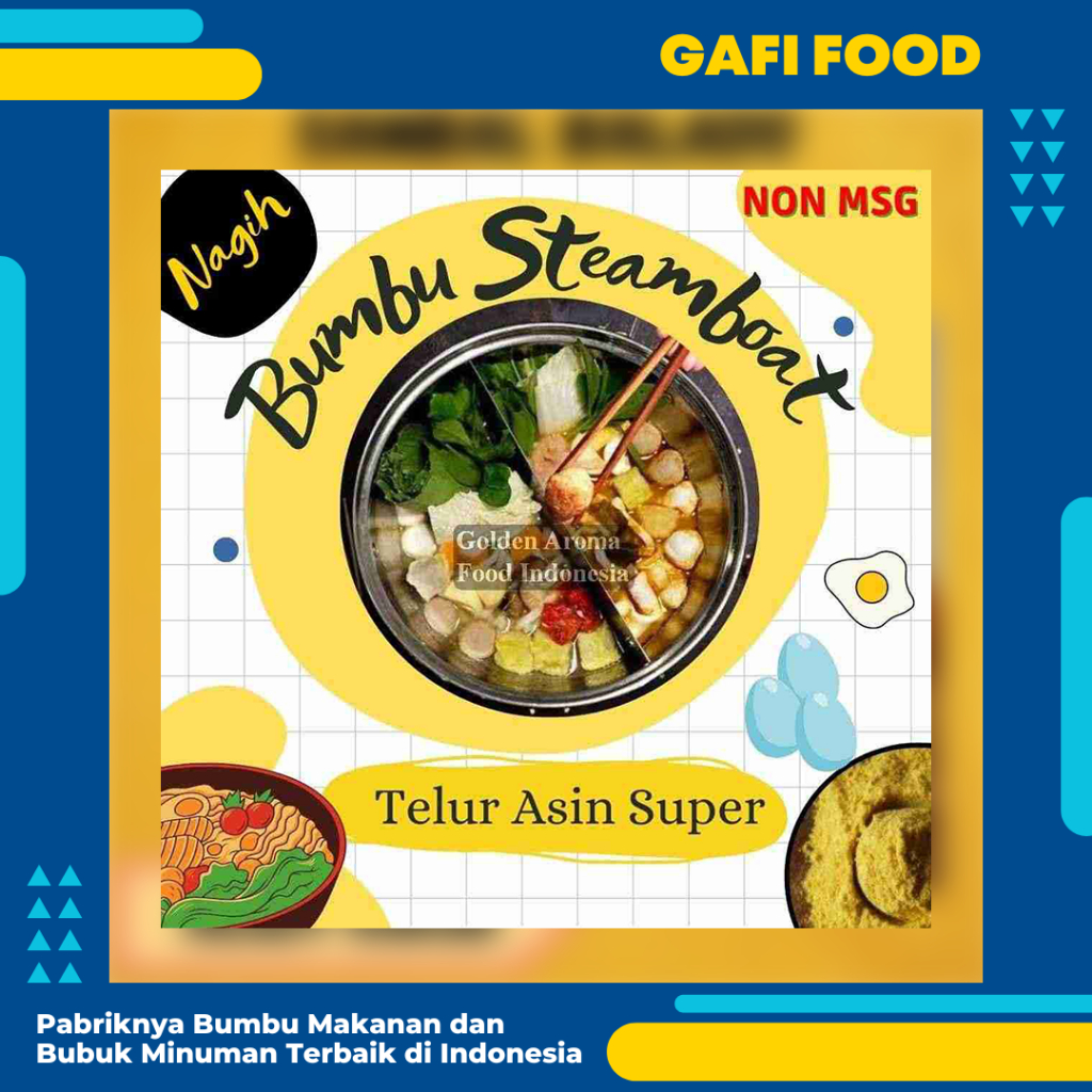 

BUMBU SUKI INSTAN Telur Asin Super NON MSG 1 Kg Steamboat Shabu Hotpot Bumbu Instant Tomyum Suki