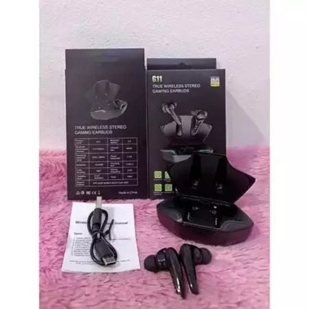 TWS G11 / Headset Bluetooth Gaming Wireless Earphone Low Latency Earbuds Waterproof Headphone For Al