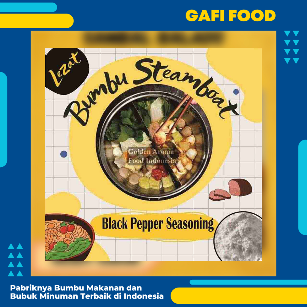 

BUMBU BUBUK SUKI INSTAN Black Truffle Seasoning Import 1 Kg Steamboat Shabu Hotpot Rasa Trufle GAFI