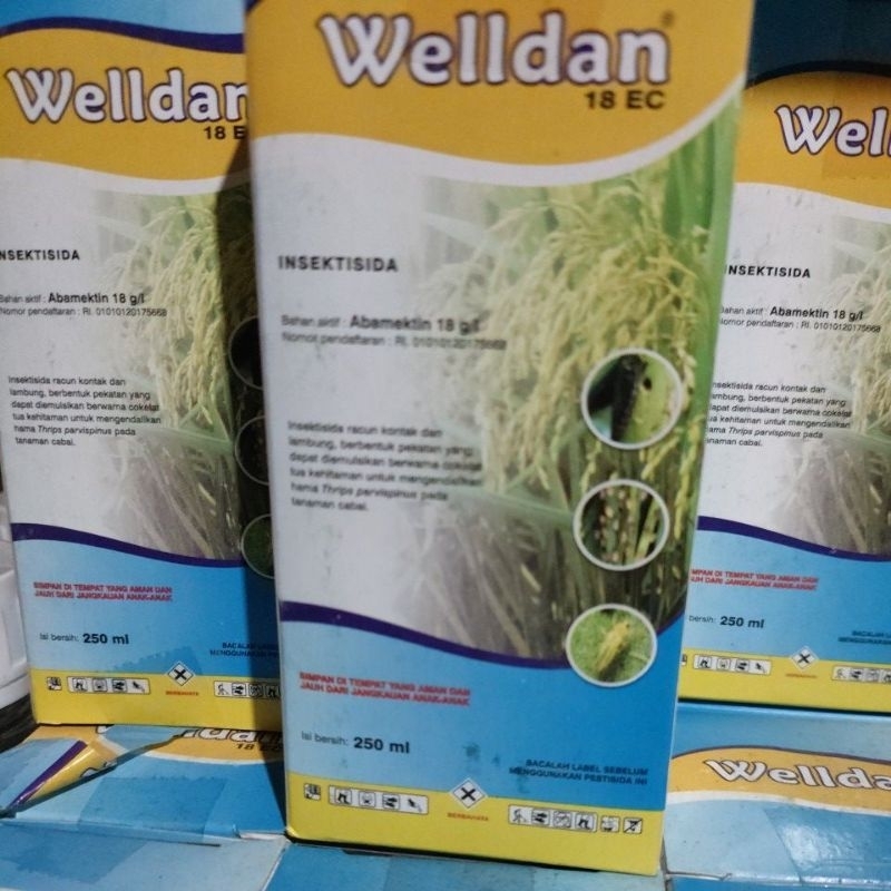 Welldan 250ml insektisida weldan 250ml abamectin 18ec abacel demolish