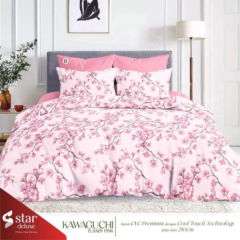 Inesprei - Set Sprei Kain Star |Sprei Ready
