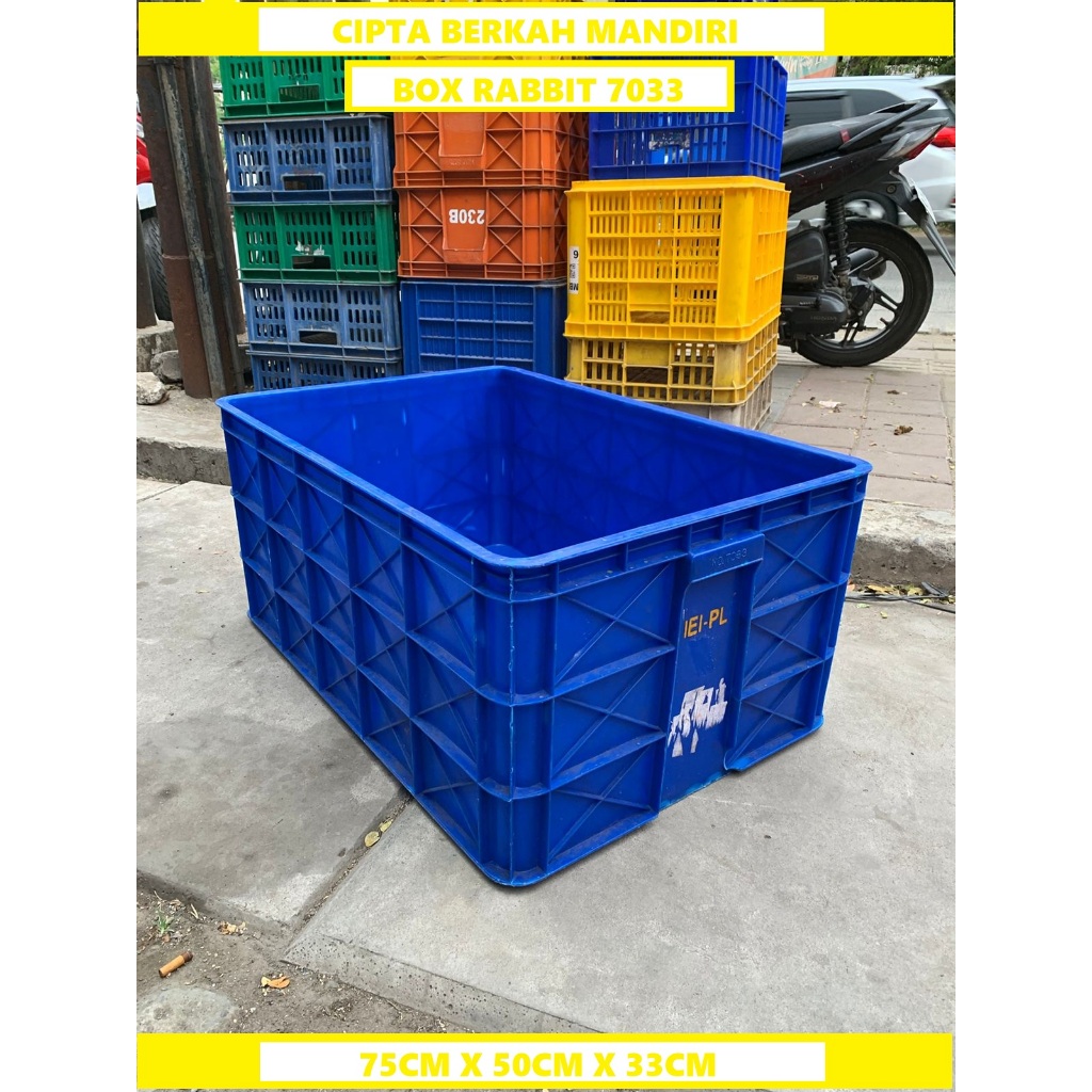 Box Container Plastik Box Bekas Container industri Box Rabbit 7033