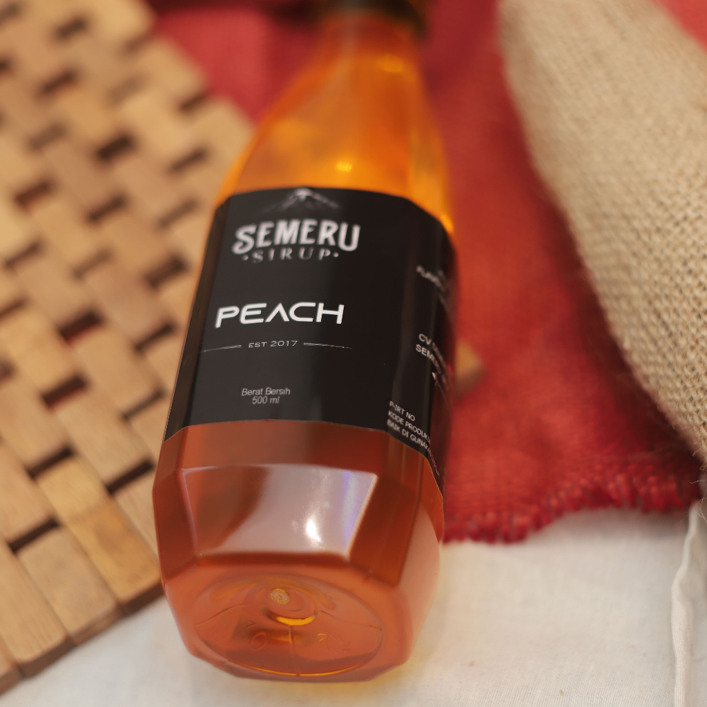 

Semeru Sirup - Syrup Peach 500ml - Sirup Minuman Rasa Peach