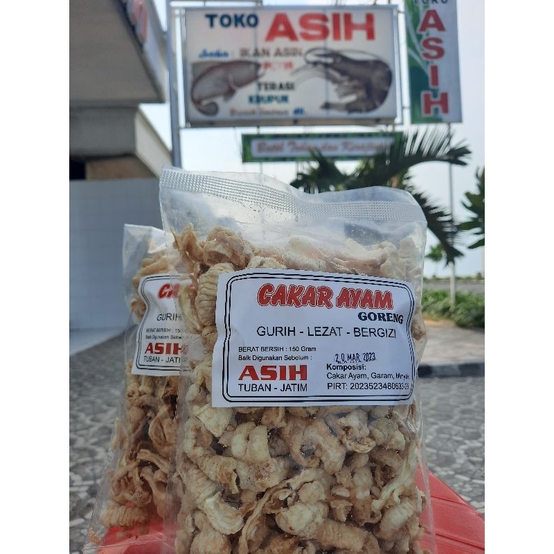 

Keripik Kripik Cakar Ayam / Keripik Kripik Ceker Ayam (Matang) - Toko Asih