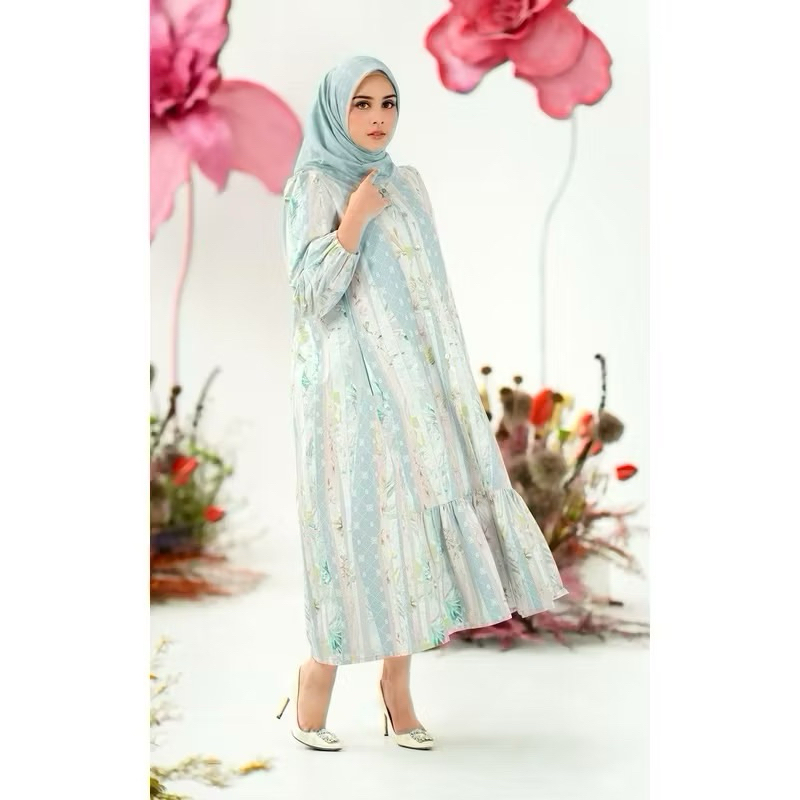 Preloved florian Dress buttonscarves x ria Miranda size S